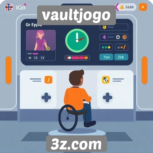 interface do usuário do vaultjogo e sua acessibilidade